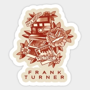 polaroid picture - frank turner Sticker